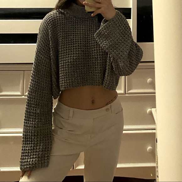 Urban Outfitters Sweaters - Urban Outfitter Cropped Knit (turtleneck) Sweater